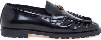 Pinko Nora 01 Loafers - female - PINKO - Loafers - Black - 7 UK - Shoes