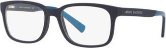 A|X Armani Exchange 54mm Square optical glasses in Blue at Nordstrom