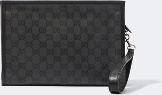 Gucci Gucci Essence Classic GG canvas pouch