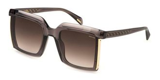 Police SPLP45 NEBULA 2 0830 Womens Sunglasses Brown Size 56