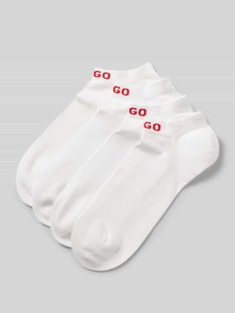 HUGO BOSS Socken aus Baumwoll-Mix im 4er-Pack in Weiss, Gr&ouml;&szlig;e 39-42