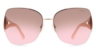 Guess GF6136 28T Womens Sunglasses Rose-Gold Size 61