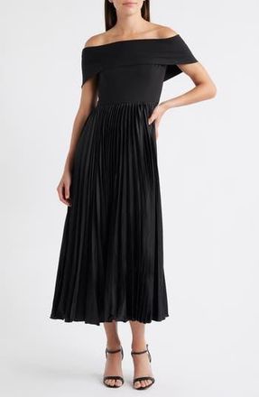 Hutch Stockton Off the Shoulder Maxi Dress in Black at Nordstrom Rack, Size 2