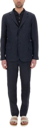 120% Lino Single-breasted Dress