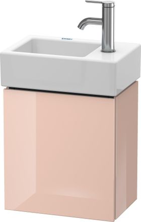 Duravit Duravit L-cube Mueble De Pared 36,4 X 24,1 Cm, 1 Puerta, Para Vero Air 072438 Lc6293l, Color: Perla De Albaricoque Laca De Alto Brillo - Lc6293l1010