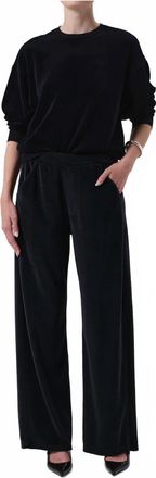 Citizens Of Humanity Brynn Drawstring Velour Pant In Notto