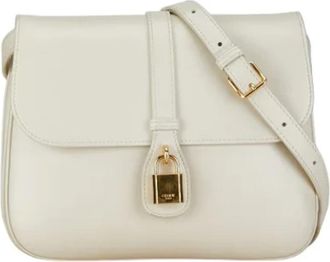 Celine Tweedehands leren schoudertassen - Dames - Vintage Schoudertas - Wit - ONE Size - Vintage