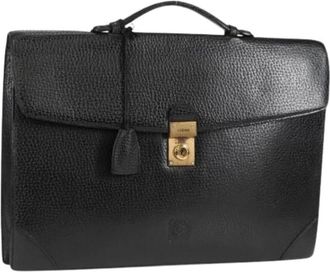 Loewe Tweedehands leren handtassen - Dames - Vintage Handtas - Zwart - ONE Size - Leer - Vintage