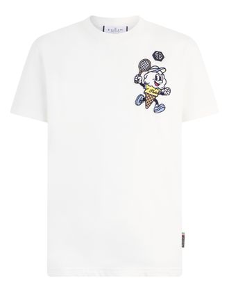 Philipp Plein Round Neck T-Shirt Gelato Monsters