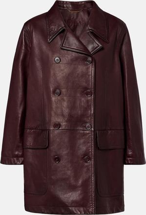Chlo&eacute; Leather coat