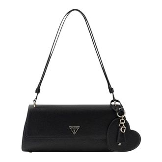 Guess Isobel Shoulder Bag - female - Guess - Shoulder Bags - Black - ONE SIZE - Bags