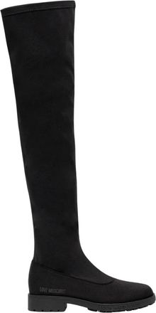 Love Moschino Over-knee Boots - Dames - Over de knie laarzen - Zwart - 41 EU - Schoenen