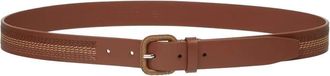 Giorgio Armani leather belt - Brown