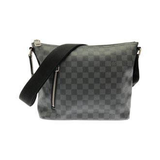 Louis Vuitton Graphite Coated Canvas Shoulder Bag (Pre-Owned)