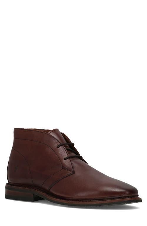 Aquatalia Golliard Water Resistant Chukka Boot in Dark Brown  display picture 1