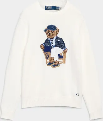 Polo Ralph Lauren Polo Shirt Ralph Lauren - Mens Country Club teddy bear sweater