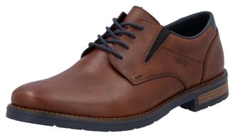 Rieker Schn&uuml;rschuh RIEKER, Herren, Gr. 40, braun (braun, used), Leder, Schuhe Schn&uuml;rschuh, mit Stretch, Freizeitschuh, Halbschuh, Schn&uuml;rschuh