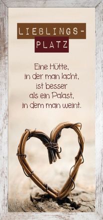 Bönninghoff Bild mit Rahmen »Lieblingsplatz« 1 Stk. tlg