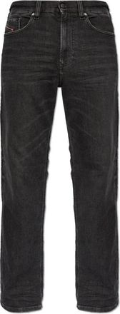 Diesel D-Reel Joggjeans - Heren - Regular Fit Jeans - Zwart - W34 - Katoen - Jeans