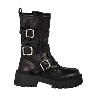 Vic Mati&eacute; Bob Biker Boot - - Shoes - Donna - Nero - 40 EU
