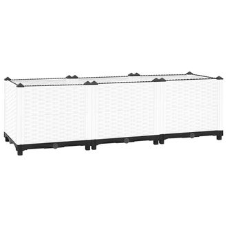 vidaXL Arriate Polipropileno 120x40x38 Cm Vidaxl