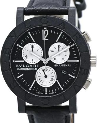 Bulgari Pre-owned Bb38 Orologio da polso - - Pre-owned - Uomo - Nero - ONE SIZE