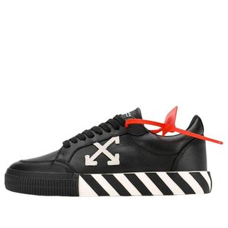 Off-white Vulcanized Low Black White OMIA085F19D680011001