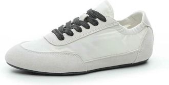 Generic NYSBH Womens Sneakers Shoes Flat Non-Slip Large-Size Color-Blocked Running Shoes for Women Beige