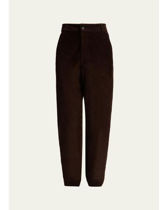 Moncler Mens Corduroy Straight-Leg Pants