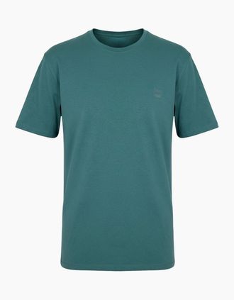 HUGO BOSS Mens Hbo Tales T-Shirt, Premium Cotton - Green - Size: 50