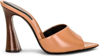 Saint Laurent Womens Bisque Suite Sandal Heels, Brand Size 38 ( US Size 8 )