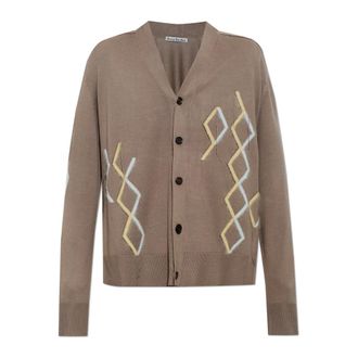 Acne Studios Heren, Truien, Bruin, Maat: S Zijde