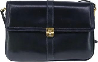 Bally Pre-owned borse di pelle a tracolla - - Pre-owned - Donna - Blu - ONE SIZE