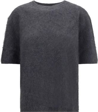 Lisa Yang Maren Sweater - Dames - Cashmere truien - Grijs - XS - Wol - Truien & Vesten