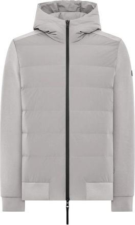 Duno Giant Bardi Lic 2 023 Corto con capp bi-materiale - Heren - Winterjassen - Beige - 2XL - Leer - Jassen