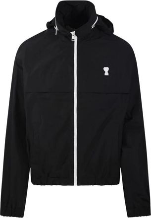 Ami Cortavientos Ami de Coeur - Jackets - Hombre - Negro - XL
