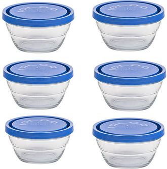 10 Strawberry Street Set Of 6 Lambada Serve & Store Bowls, Medium