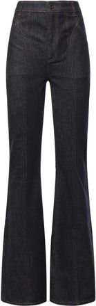 Self Portrait Flared Jeans - Dames - Flared Jeans - Blauw - W26 - Jeans