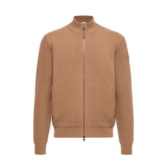 Moncler Heren, Sweatshirts & Hoodies, Bruin, Maat: M