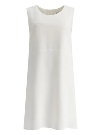 F.it sleeveless shift dress - women - Polyester/Elastane - 42 - White