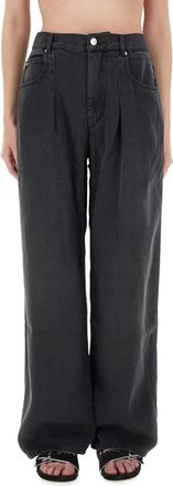 Isabel Marant Pantalones Rodayna - Jeans - Mujer - Negro - L