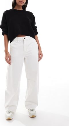 Cotton On barrel leg jean in vintage white