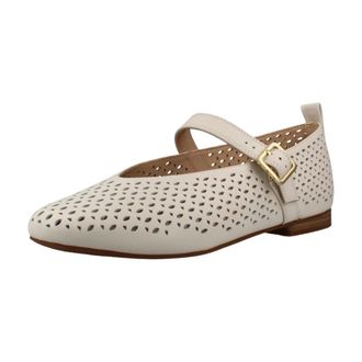 Clarks Schoenen, Dames, Wit, 36 EU, Leer, Fawna Jane