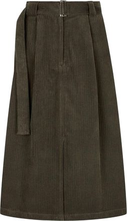 TOMBOY corduroy skirt - Green