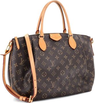 Louis Vuitton Turenne Handbag Monogram Canvas MM satchel - Marrone