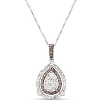Le Vian Ladies Chocolate Diamonds Necklaces set in 14K Vanilla Gold