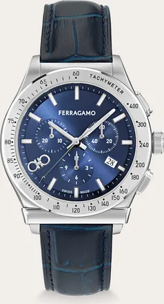 Ferragamo Men 1927 Chrono watch Blue
