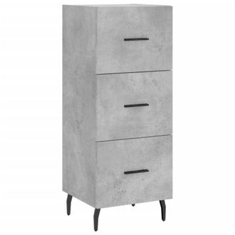 vidaXL Vidaxl - Sideboard Concrete Grey 34.5x34x90 cm Engineered Wood