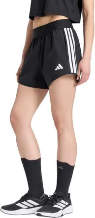 adidas Originals Pacer 3-Stripes Performance Shorts in Black/white at Nordstrom, Size X-Small