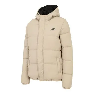 New Balance Mujer Puffer Jacket en Gris, Nylon, Talla 2XL